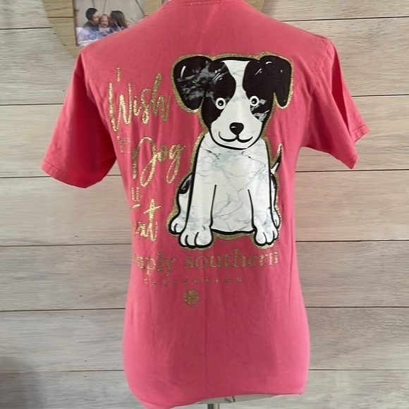 *simply Southern Pink Top S - Picture 1 of 6